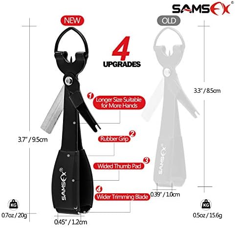 SAMSFX כלי דיג זבובים כלי קישור עם מחזיק תג SPREAGH לדיג זבובים ספול אוחז שרוך צוואר