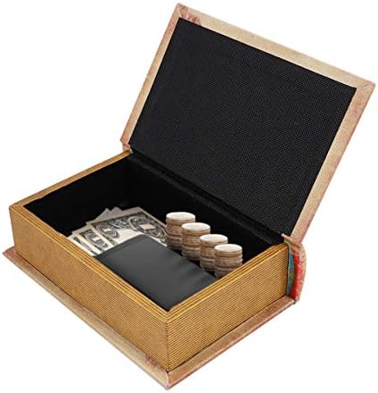 ספר מזויף של גרנק קופסאות ספרים דקורטיביות עתיקות מגדל אייפל ספרים דקורטיביים עם תא סודי תכשיטים תכשיטים וינטג