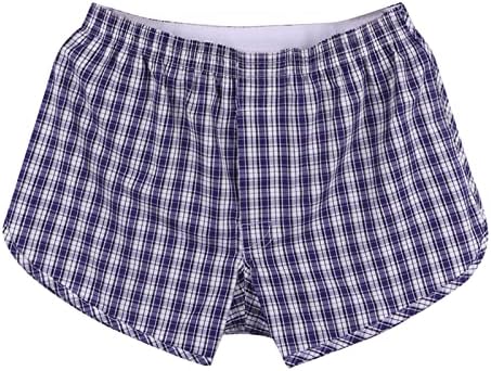 גברים תחתוני לבוש תחתונים לגברים תחתוני כותנה כותנה רופפת מכנסיים קצרים במותניים בינונית מכנסיים קצרים