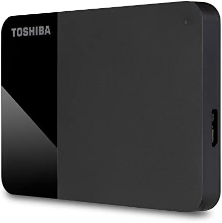 Toshiba 2TB Canvio מוכן - כונן קשיח חיצוני נייד בגודל 2.5 אינץ