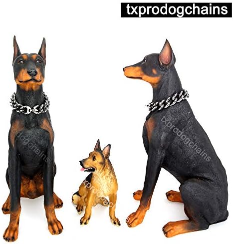 TXProdogchains גולגולת צווארון כלב עתיק גילוף שחור רטרו רטרו חנק שרשרת נירוסטה נירוסטה
