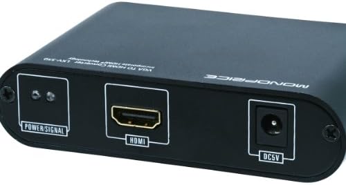 Monoprice 6191 VGA לממיר HDMI