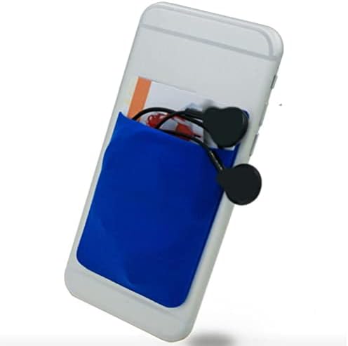 ארנקי טלפון סלולרי של Sosoport 2PCS, מחזיקי כרטיסי טלפון סלולריים דקים במיוחד, נדבק על ארנקים למארז טלפוני,