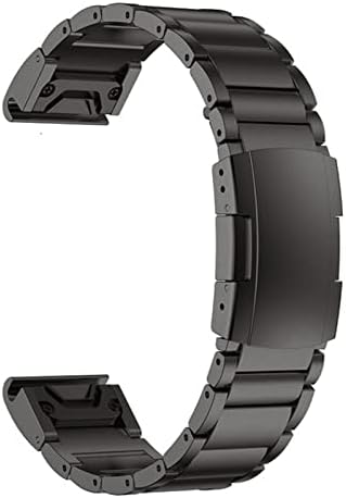 DASEB 22 26 ממ צמיד רצועת שעון סגסוגת עבור Garmin 5 5x Plus 6 6x Pro 3HR 945 Sport מהיר שחרור מהיר