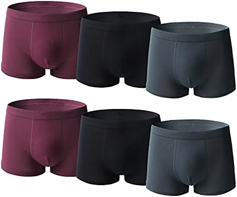 RTRDE תחתונים של גברים חבילת פסים רכים תקצירי הזזת תחתונים תחתונים מכנסיים קצרים תחתוני תחתונים סקסיים