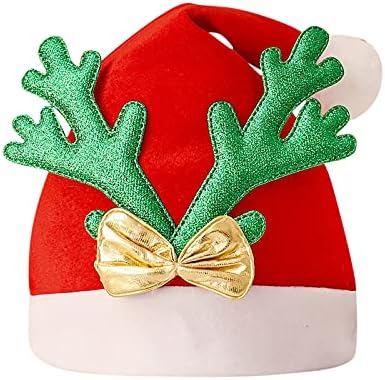 כובע למבוגרים כובע סנטה חג המולד אספקת חג המולד יוניסקס כובע למסיבה חג בייסבול כובעי עם שמות על אותם