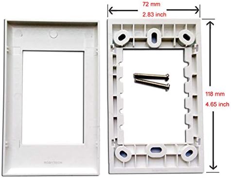 צלחת קיר עם 2 מודולי דופלקס LC סיבי אבן מפתח סיבי אופטי קיר קיר קיר קיר הפנים לוח פנים למערכת כבלים