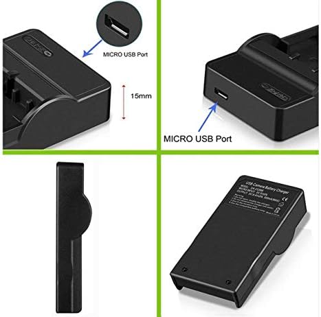 מטען סוללות מיקרו USB עבור Sony Cyber-Shot DSC-TX9, DSC-TX9C, DSC-TX9/H, DSC-TX9/N, DSC-TX9/R מצלמה