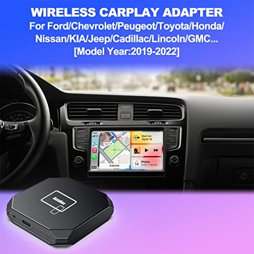 מתאם Carplay אלחוטי מולטימדיה מולטימדיה פליי דונגל המרת הגדרה קלה תמיכה במפעיל Carplay Dongle עבור