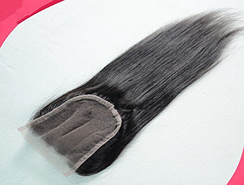 2018 פופולרי דג 'ון שיער 8 א 3 דרך תחרה סגר עם חבילות ישר סיני שיער לא מעובד צרור עסקות 3 חבילות וסגירה