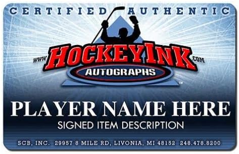 מייק ורנון חתם על דטרויט כנפיים אדומות 8 x 10 צילום - 70640 - תמונות NHL עם חתימה
