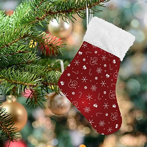 גרבי חג המולד של Alaza חג המולד קלאסי קלאסי מותאם אישית לקישוטים לגרביים קטנים לעיצוב המסיבות
