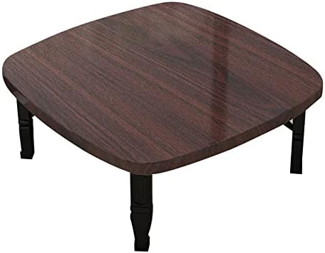 מתקפל שולחן & צפיפות לוח מעובה שולחן עבודה כיכר מתקפל רגל יציב ועמיד ביתי רצפת שולחן קאנג שולחן נמוך שולחן