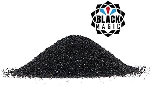 חצץ פחם קסם שחור גודל גודל: 20-40 בינוני עדין: ניקוי כללי, פרופיל בינוני, 2-3 מיל, תוצאת פיצוץ מתכת