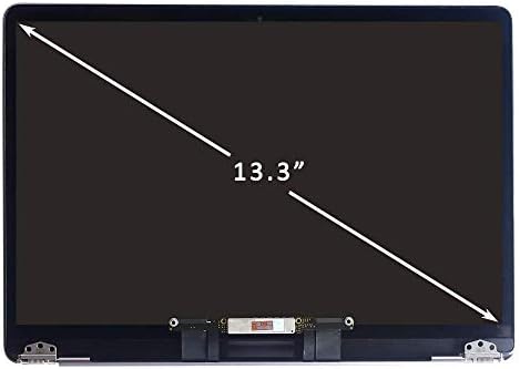 FirstLCD FullTop החלפת מסך מתאים ל- MacBook AIR A1932 2018 EMC3184 MRE82LL/A מכלול תצוגת LCD רשתית LCD 13.3 ”2560X1600