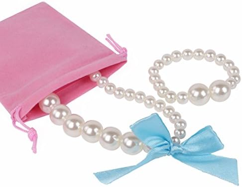 מסיבת נסיכה קילופלי לטובת חבילת ערך תכשיטים, שרשרת וצמיד, 4 סטים