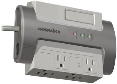 PANAMAX PM8-EX 8 מגני מתח AC AC & M4-EX 4 הגנה על מתח AC AC-כסף-כסף