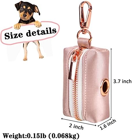 ייחודי סגנון כפות כלב קקי תיק מחזיק לשימוש חוזר פסולת תיק מתקן עבור נסיעות, פרק ושימוש חיצוני כולל 2 רול כלב
