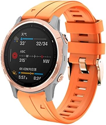 רצועת רצועת שעון חכמה של MGTCAR עבור Garmin Fenix ​​7S/5S/5S Plus/6S/6S PRO שחרור מהיר EasyFit