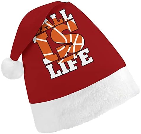 כדורסל הוא חיים חג המולד כובע אישית סנטה כובע מצחיק חג המולד קישוטים
