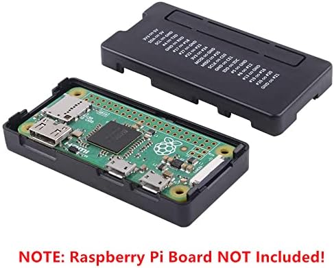 Geeekpi Raspberry Pi Zero 2 W ערכת מקרה עם Raspberry Pi Zero 2 W מארז, ספק כוח, קירור חממה, כותרת GPIO