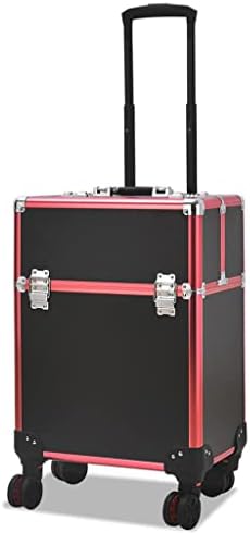 N/A מזוודה נסיעות יופי קוסמטיקה קוסמטיקה קופסת אחסון מזוודות ציפורניים מארז טיול קיבולת גדולה