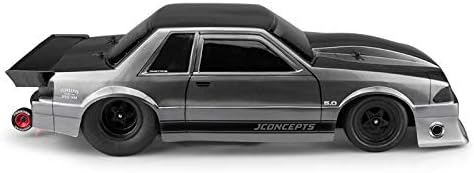 J Concepts Inc. 1/10 1991 פורד מוסטנג שועל גוף ברור 10.75 רוחב 13 בסיס גלגלים JCO0362 רכב/גופי משאיות כנפיים