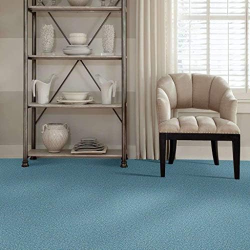 אקווה כחול/ירוק רך - שטיח שטח שטיח בהתאמה אישית 7 'מרובע