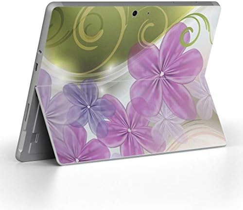 כיסוי מדבקות Igsticker עבור Microsoft Surface Go/Go 2 אולטרה דק מגן מדבקת גוף עורות 000706 שונית פרחים