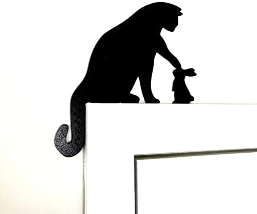 חרוזי קריסטל למלאכות פסחא ארנב פסחא חתול מעץ דלת פינת מסגרת דלת מסגרת מדבקות קיר מדבקות לחג קישוט פסחא