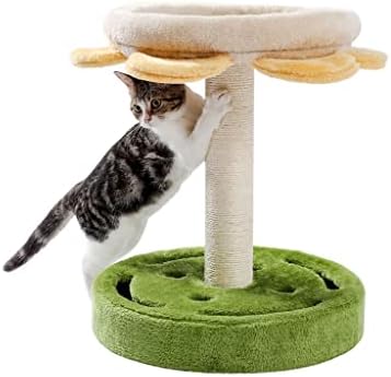 נוברים חתול פעילות עץ חתול טיפוס מסגרת חתול חמניות גרוד עם שוכב קן חתול פעילות עץ מגדל חתול צעצועי