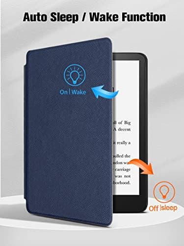 אמזון קינדל נייר לבן 2021 6.8 אינץ ספר אלקטרוני קורא עור מפוצל ספר אלקטרוני קורא עם אוטומטי שינה