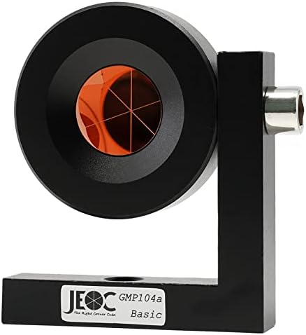 100 יחידות JEOC 90 מעלות ניטור PRISM GMP104, 1 אינץ 'L משקף בר, עבור ציוד מדידות קרקע בסגנון שוויצרי
