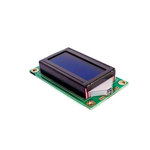 מכירה חמה 8 x 2 מודול LCD 0802 מסך תצוגת תווים כחול או ירוק