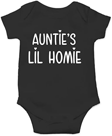 Aw אופנתים של דודה ליל הומי - דודות שותות בודי - בגד גוף תינוק חמוד של תינוק אחד