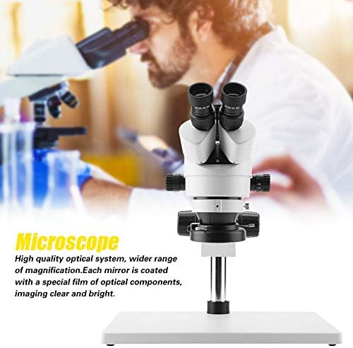 מיקרוסקופ זום טונסה, מיקרוסקופ מתחם סטריאו 3.5 על 90, אור לד מקצועי לעיבוד חומרה בתעשיית האלקטרוניקה