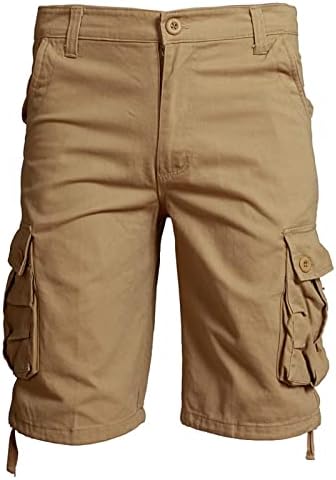 מכנסי טיול קצרים של גברים מכנסיים קצרים טקטיים צבאיים משקל קל מהיר יבש מטען חיצוני מכנסיים