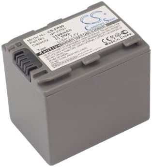 Battery Replacement for DCR-DVD105 DCR-DVD305 DCR-HC32 DCR-DVD905E DVD805 DCR-HC35E DCR-DVD505
