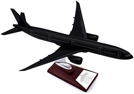 זקופ בואינג 777-300 1/200 שחור בצבע דגם מטוסים