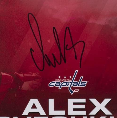 אלכסנדר אובצ'קין חתום ממוסגר 16x20 בירות וושינגטון הוקי קנאי תמונות - תמונות NHL עם חתימה