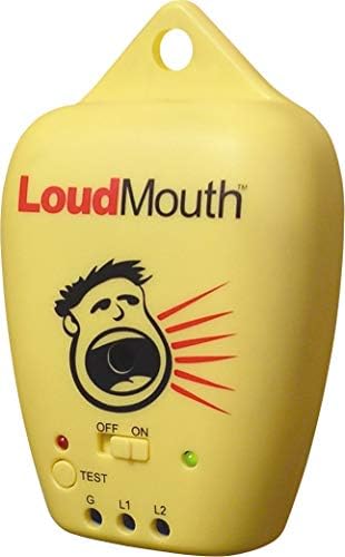 Suntouch 423250st Loudmouth התקן לניטור תקלות לחימום חשמלי מקורה, צהוב, צהוב