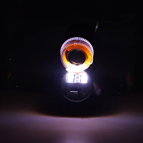 מיקרוסקופ כיס נפוץ מיקרוסקופ לילדים 2 נורות LED ABS מיקרוסקופ מטבע תכשיטים אקריליים