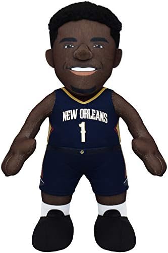 יצורי Bleacher New Orleans Pelicans Zion Williamson 10 דמות קטיפה- כוכב-על למשחק או לתצוגה