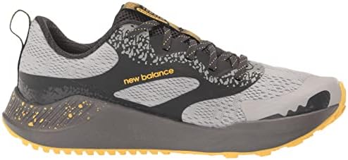 New Balance Boy's Dynasoft Nitrel v5 Lace-Up נעל ריצה, ענן גשם/חלמון ביצה/שחור, 6.5 רחב ילד גדול
