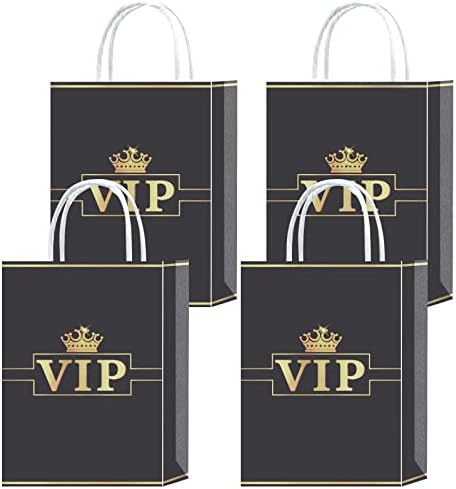 16 חתיכות שקיות מתנה VIP לציוד למסיבות יום הולדת VIP, חטיפים של VIP Goody פנו למסיבות סוכריות טובות מזדיין