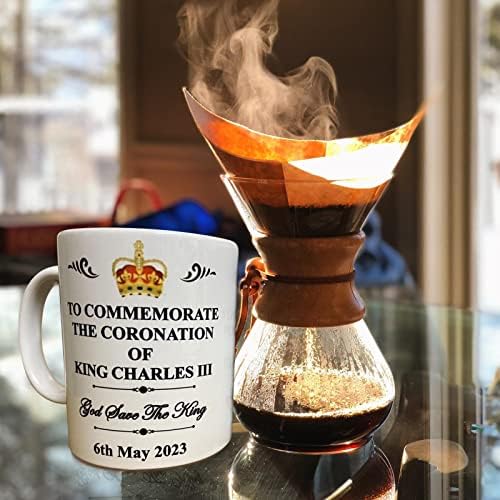ספל הכתרה, המלך צ'ארלס השלישי ספל מכשירים, ספל המלך צ'ארלס השלישי 350 מל ספלי קפה קרמיקה מכתרים משנת 2023