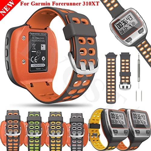 NDJQY Watchband for Garmin Forerunner 310XT Smart Watch Sports Sports Silicone רצועות צמיד