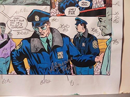 בלשי קומיקס 653 באטמן הפקה אמנות חתום א. רוי עם קוא עמ ' 3