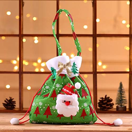 חג המולד עבור גרב סוכריות תיק דקורטיבי מילוי סנטה איש שלג מתנת בית תפאורה חג המולד הנורה קישוטים