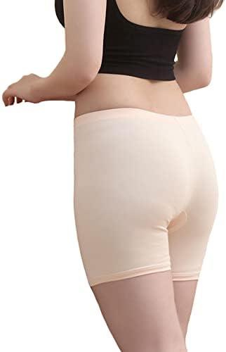 מכנסיים קצרים של נשים להחלפת תחתונים תחתונים אנטי-גלידה אנטי-החלקה על הבטיחות רכה